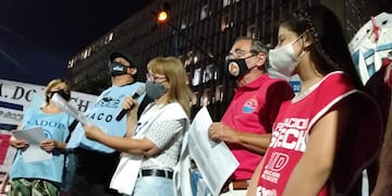 Referentes del Frente Gremial dieron a conocer la respuesta de las bases a la propuesta del Gobierno.
