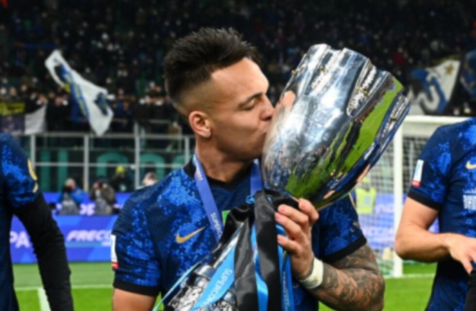 Con un gol de Lautaro Martínez, Inter ganó la Supercopa de Italia