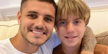 La picante reacción de Valentino, el hijo de Wanda Nara, al saludo de Mauro Icardi por su cumpleaños