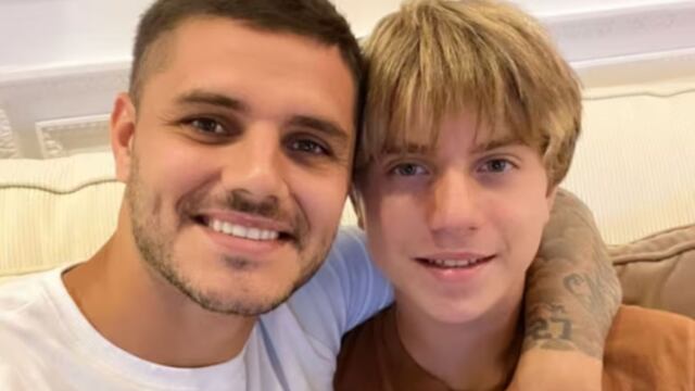 La picante reacción de Valentino, el hijo de Wanda Nara, al saludo de Mauro Icardi por su cumpleaños