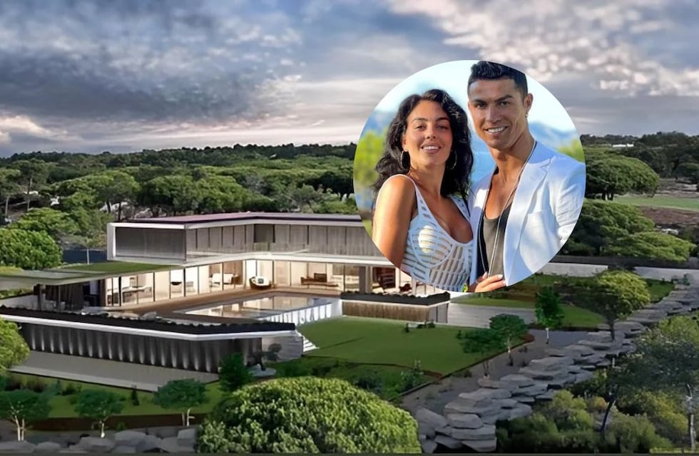 Cómo es la lujosa mansión que Cristiano Ronaldo y Georgina Rodríguez compraron en Portugal