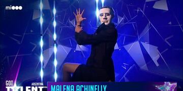 La bailarina de 14 años sorprendió a todo el jurado de Got Talent.