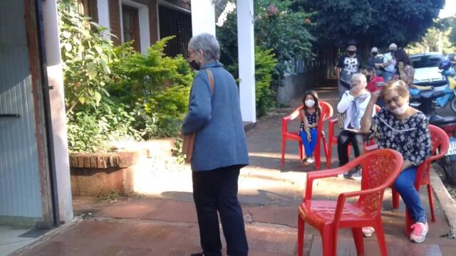 Jardín América: avanza la vacunación antigripal y contra el COVID-19