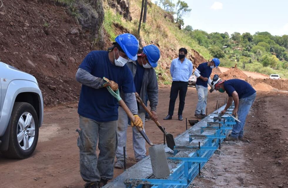 Puerto Piray: continúan con la construcción de la Costanera