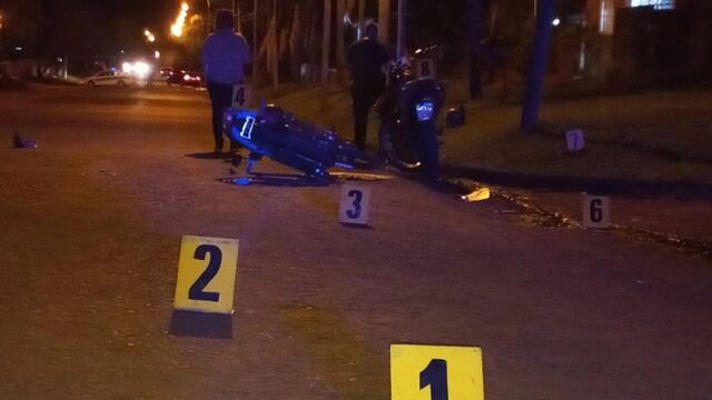 Cuatro heridos tras el choque entre dos motos en Apóstoles.