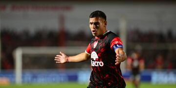 Hombre gol. Santiago Rodríguez, artillero de Instituto y del torneo (Javier Ferreyra / La Voz)