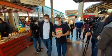 Recorrido del Gobernador por el Mercado Conservador Zonal de Posadas