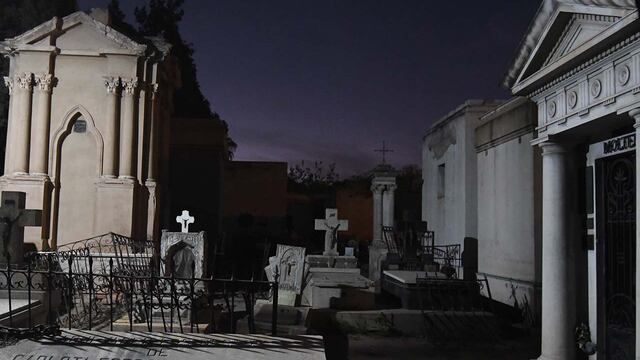 Los “encuentros paranormales” que tuvo el sanjuanino en el cementerio. (Imagen ilustrativa).