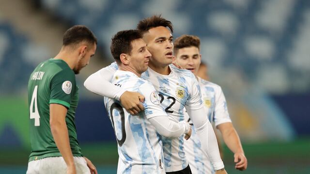 Lautaro Martínez es uno de los futbolistas argentinos en la Serie A.