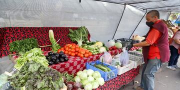 En la feria se pueden encontrar productos frescos de las fincas y huertas sanrafaelinas.