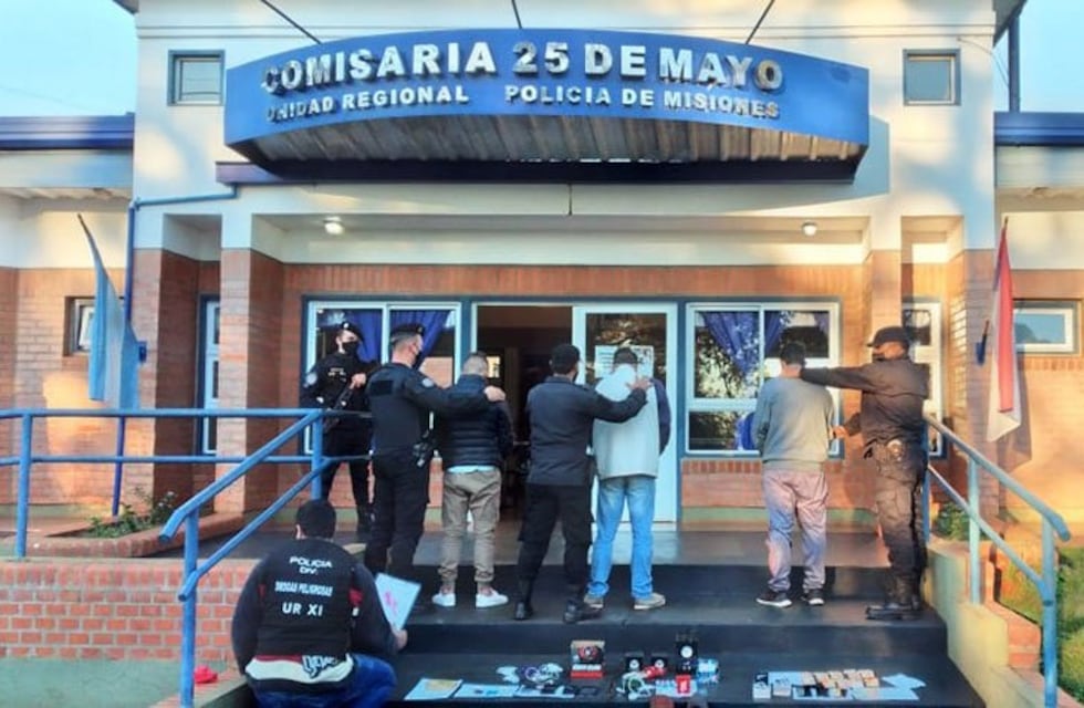 25 de Mayo: detuvieron a sospechosos de ser los autores del robo a un comercio de celulares