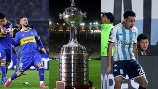 Boca y Racing volverán a verse las caras en la Copa Libertadores.