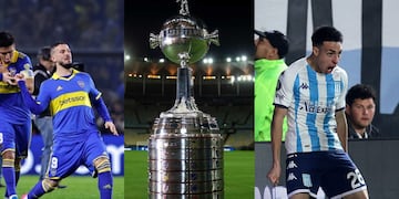Boca y Racing volverán a verse las caras en la Copa Libertadores.