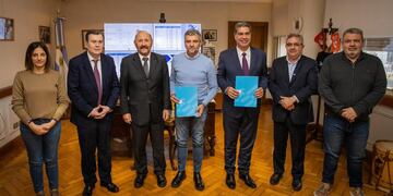 Jalil participó de la reunión con el ministro Juan Zabaleta para avanzar en la transformación del programa Potenciar Trabajo en empleo registrado