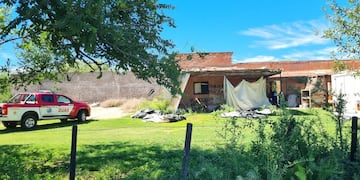 Caso Aguilera. La vieja casa rural allanada (La Voz)