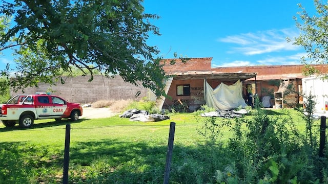 Caso Aguilera. La vieja casa rural allanada (La Voz)