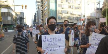 Bahía Blanca se manifestó por el femicidio de Úrsula Bahillo