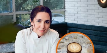 Pidió un café con leche y medialuna en el restaurante de Narda Lepes en junio 2025: cuánto le cobraron