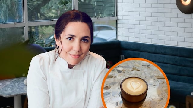 Pidió un café con leche y medialuna en el restaurante de Narda Lepes en junio 2025: cuánto le cobraron