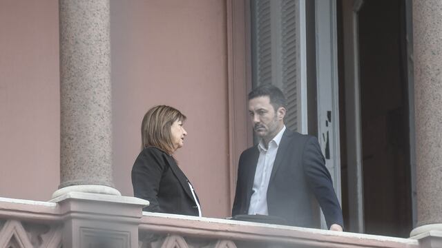 Casa Rosada 
Patricia Bullrich y Luis Petri 
Argentina
Foto Federico Lopez Claro
