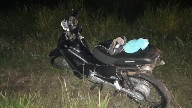 Policía resultó herido en accidente de transito en Leandro N. Alem.