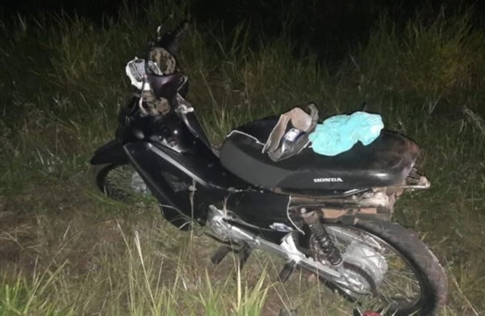Policía resultó herido en accidente de transito en Leandro N. Alem