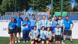 "Las Murciélagas", la Selección Femenina de Fútbol para Ciegas consagrada reciente campeona del mundo.