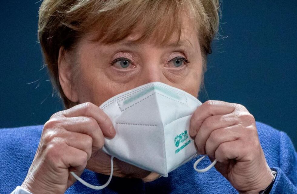Angela Merkel se aplicó dos dosis de diferentes vacunas contra el coronavirus