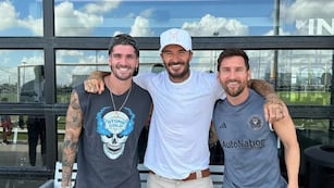 Los tres juntos en Miami