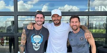 Los tres juntos en Miami