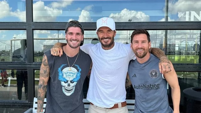 Los tres juntos en Miami