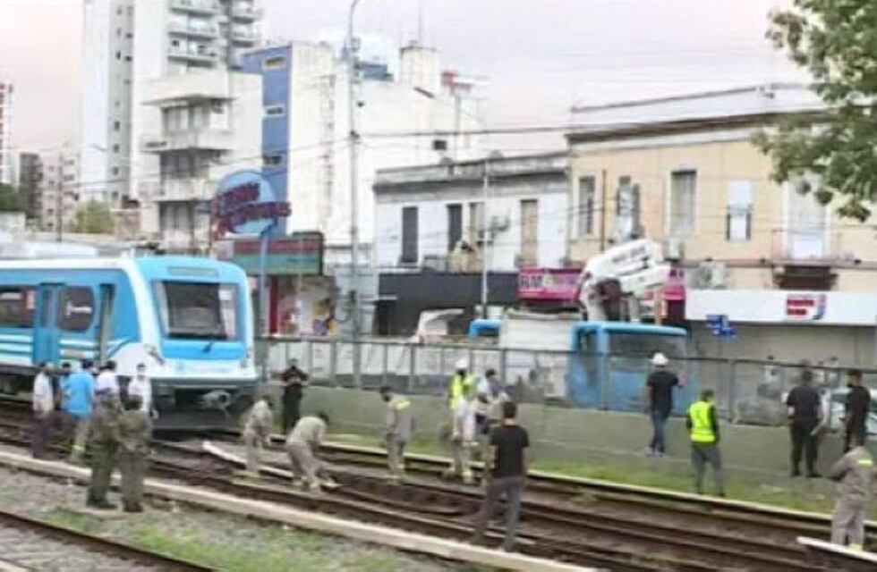 Servicio reducido y demoras en el tren Sarmiento por un accidente