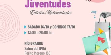 Será este sábado 16 y domingo 17 de octubre de 13 a 20hs en el salón del I.P.R.A en Río Grande (Perito Moreno 168).