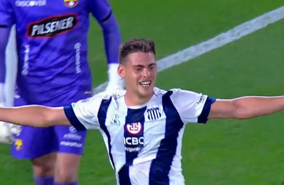 Talleres: los goles de Federico Girotti y Juan Rodríguez ante Barcelona por la Copa Libertadores