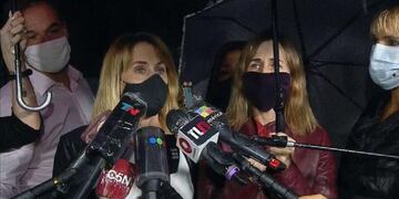 Fernanda, la mamá del nene secuestrado. (Captura)