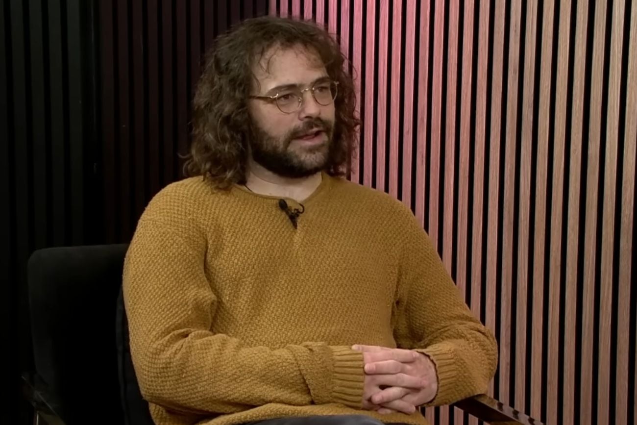 Peter Lanzani habló de las críticas que recibe por su apariencia (Captura de pantalla)