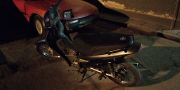 Secuestro de moto robada