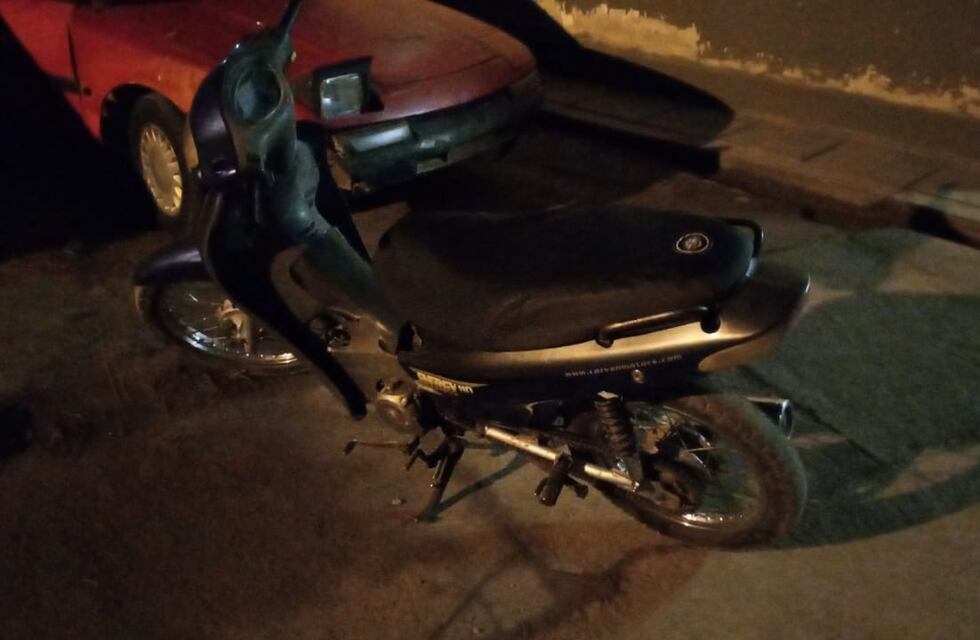 Secuestro de moto robada