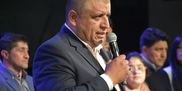 El intendente Francisco Caliva.