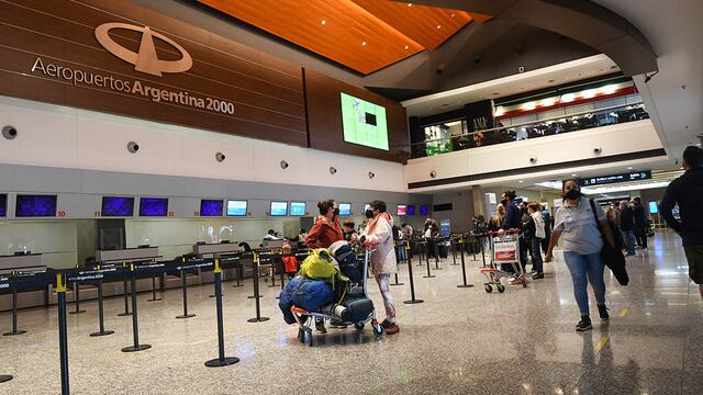 Aeropuerto internacional Francisco Gabrielli de la provincia de Mendoza. Foto: José Gutierrez / Los Andes
