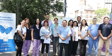 Profesionales y familias participaron de una jornada de visibilización bajo el lema “Tu duelo importa, tu voz importa”.