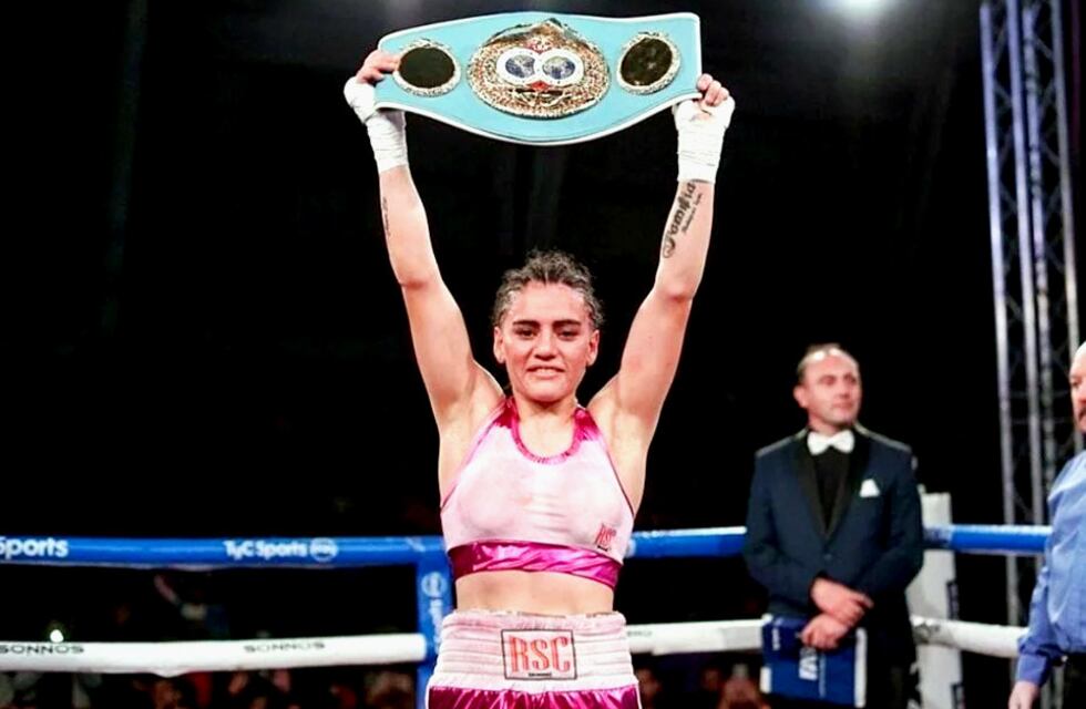 “La Princesita” Luján y su alegría tras retener el Título Mundial