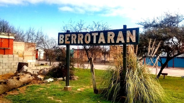 Berrotarán, al norte del departamento Río Cuarto, provincia de Córdoba.