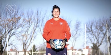 La futbolista ataja en Independiente desde hace cuatro temporadas.