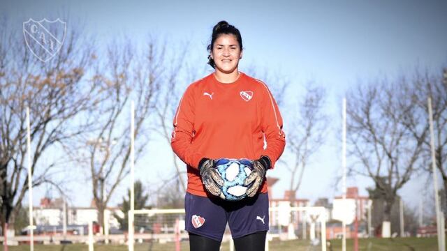La futbolista ataja en Independiente desde hace cuatro temporadas.