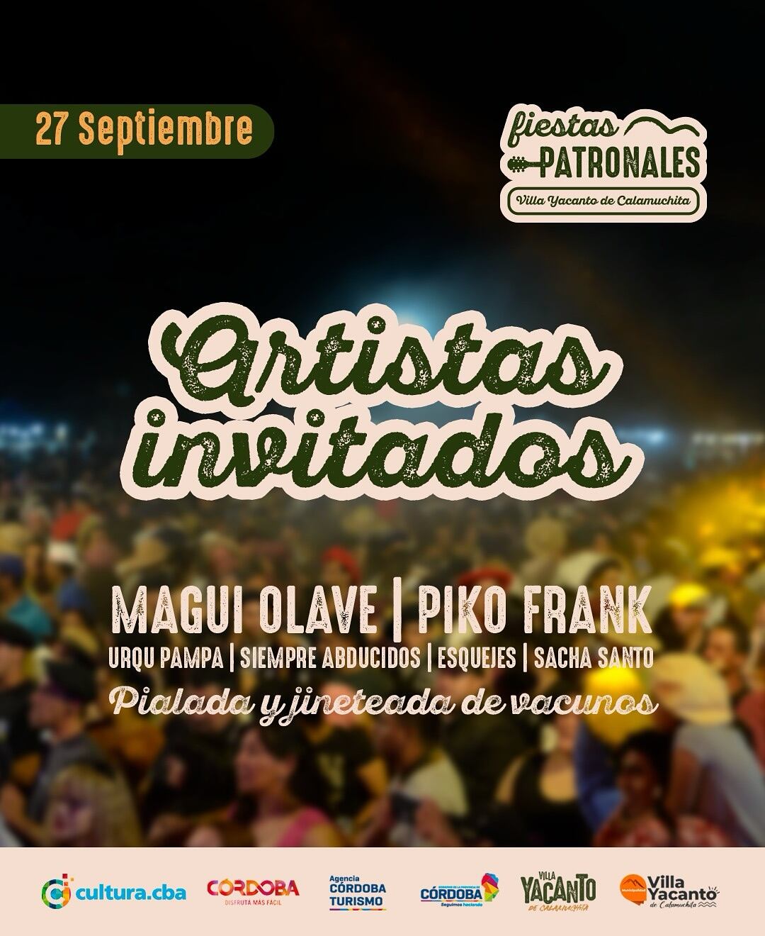 Las Fiestas Patronales de Villa Yacanto de Calamuchita.