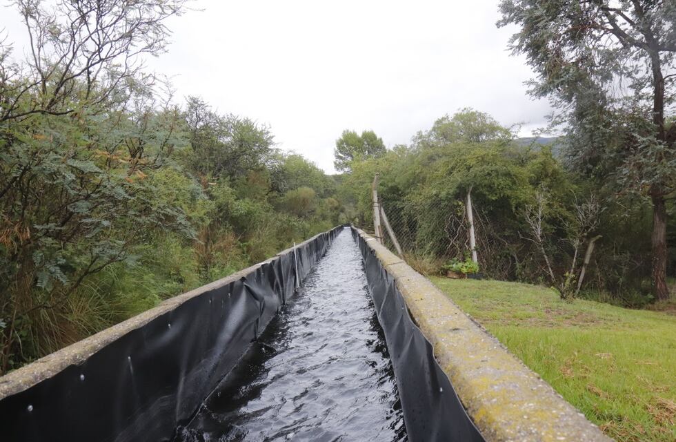 Servicio de agua: nueva inversión de una geomembrana para evitar pérdidas de agua