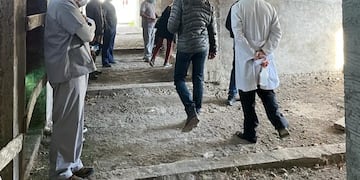 La ampliación de la guardia del hospital Enfermeros Argentinos en Alvear comenzó hace más de tres años y quedó inconclusa.
