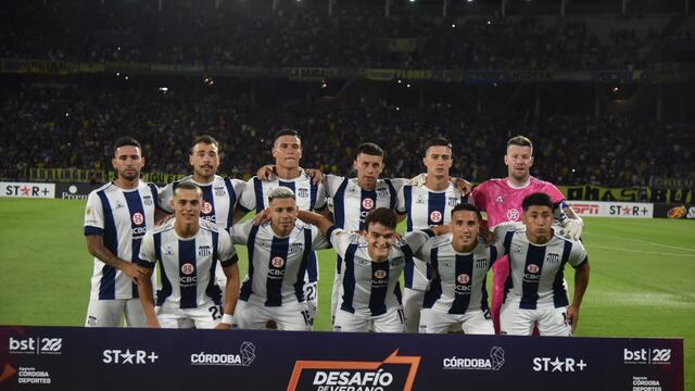 Talleres estrenó camiseta en el amistoso contra Boca Juniors (Facundo Luque / La Voz)