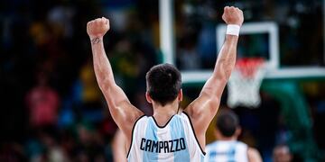 El cordobés Facundo Campazzo, listo para sus terceras olimpiadas. (La Voz).